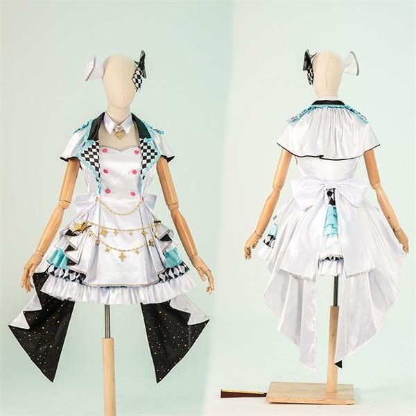 プロジェクトセカイ　プロセカ　初音ミク　ビビバス　衣装＋ウィッグ　コスプレ　M プロジェクトセカイ カラフルステージ！ プロセカ Vivid BAD