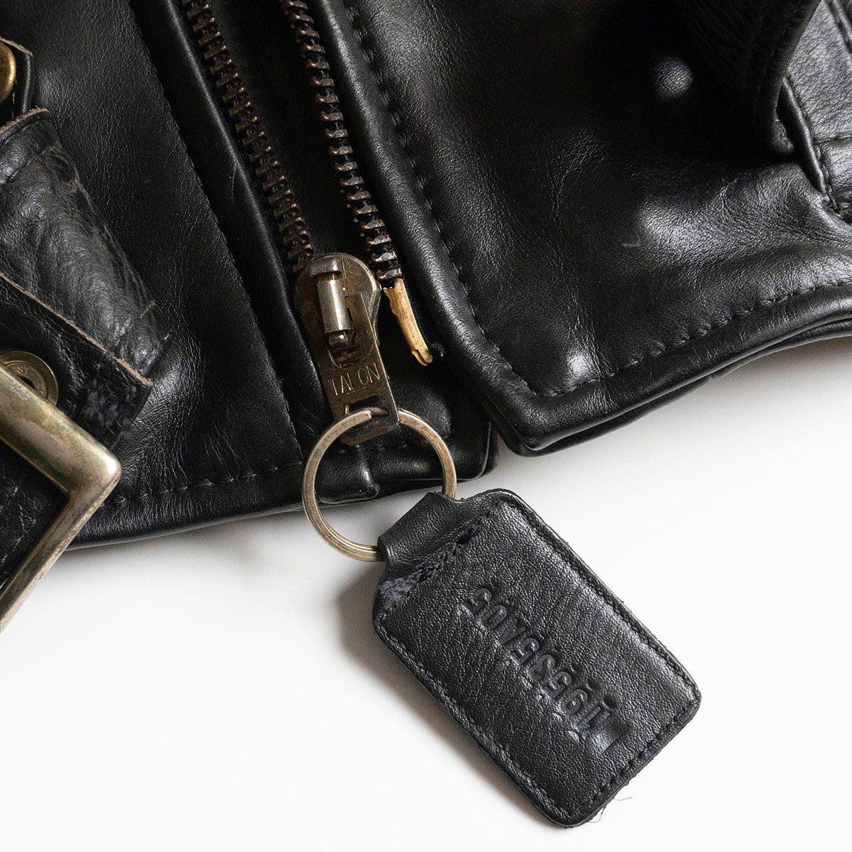 美品】 VANSON 【C2 ダブルライダース ジャケット】40 レザー USA製