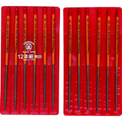 7営業日以内発送 在庫品 ツボサン TSUBOSAN MA012-01 組ヤスリ １２本組 丸 荒目 MA01201 沖縄離島販売不可