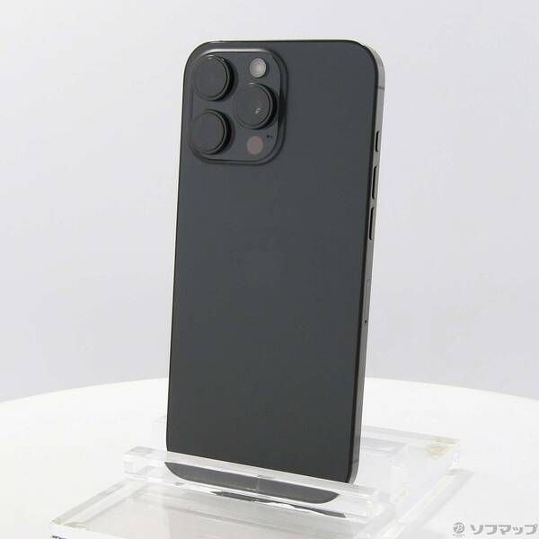 中古品〕 iPhone16 Pro Max 1TB ブラックチタニウム MYWQ3J／A