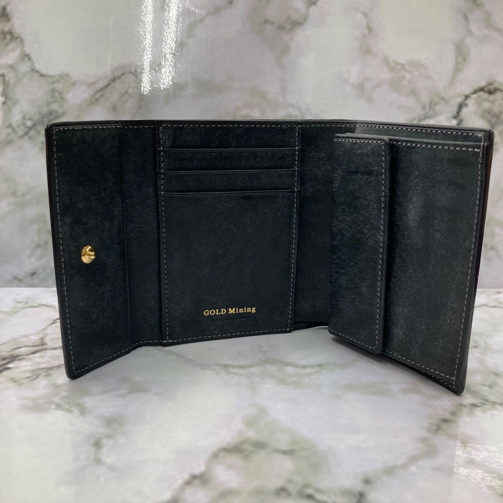 COCOMEISTER GOLD MINING Mineral ココマイスターゴールド マイニング・ミネラル セール 三つ折り財布 平塚店 衣料品  COCOMEISTER GOLD MINING Mineral ココマイスターゴールド