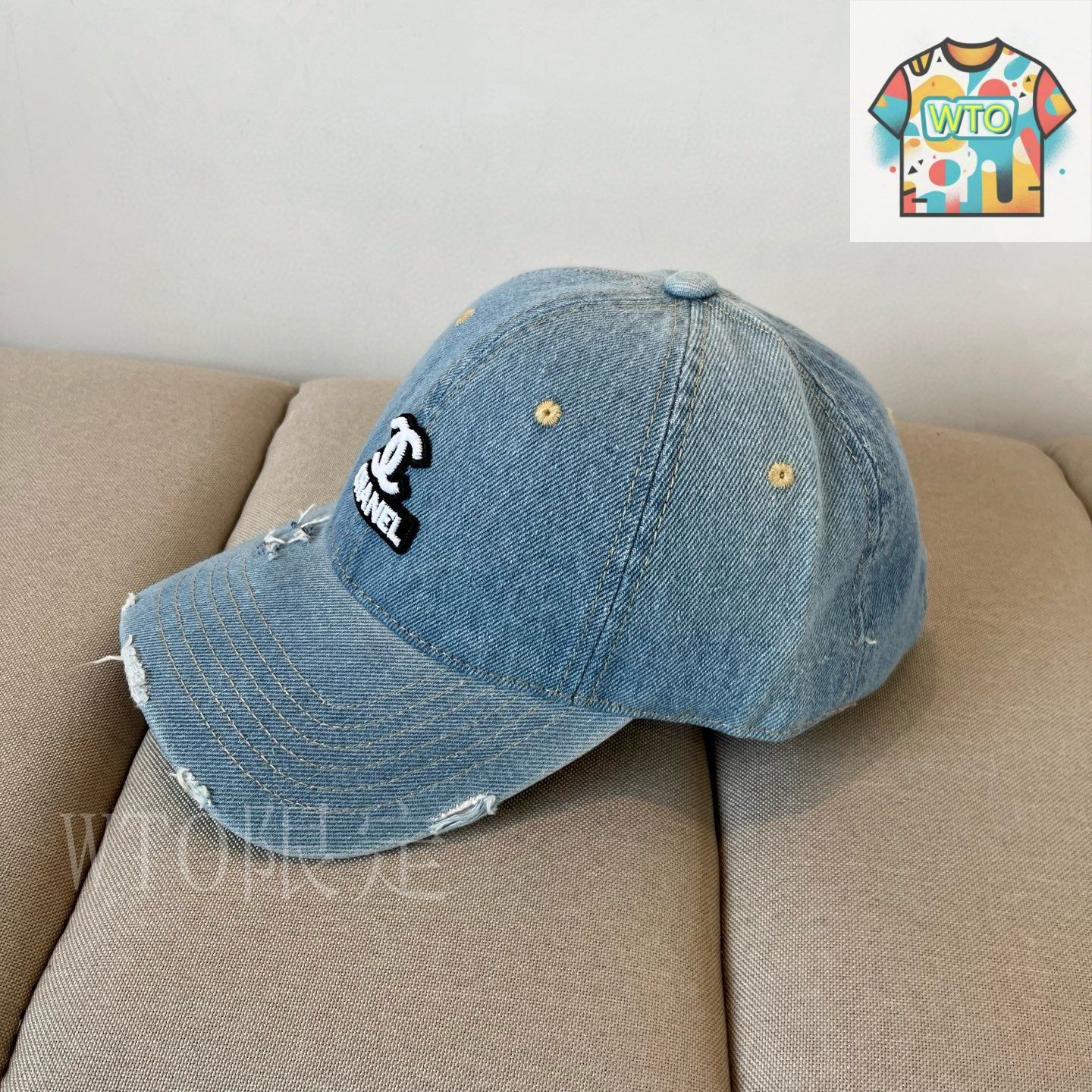専用❣️ シャネル　帽子 Chanel（シャネル） 透かし彫り 通気性 フィッシャーマン