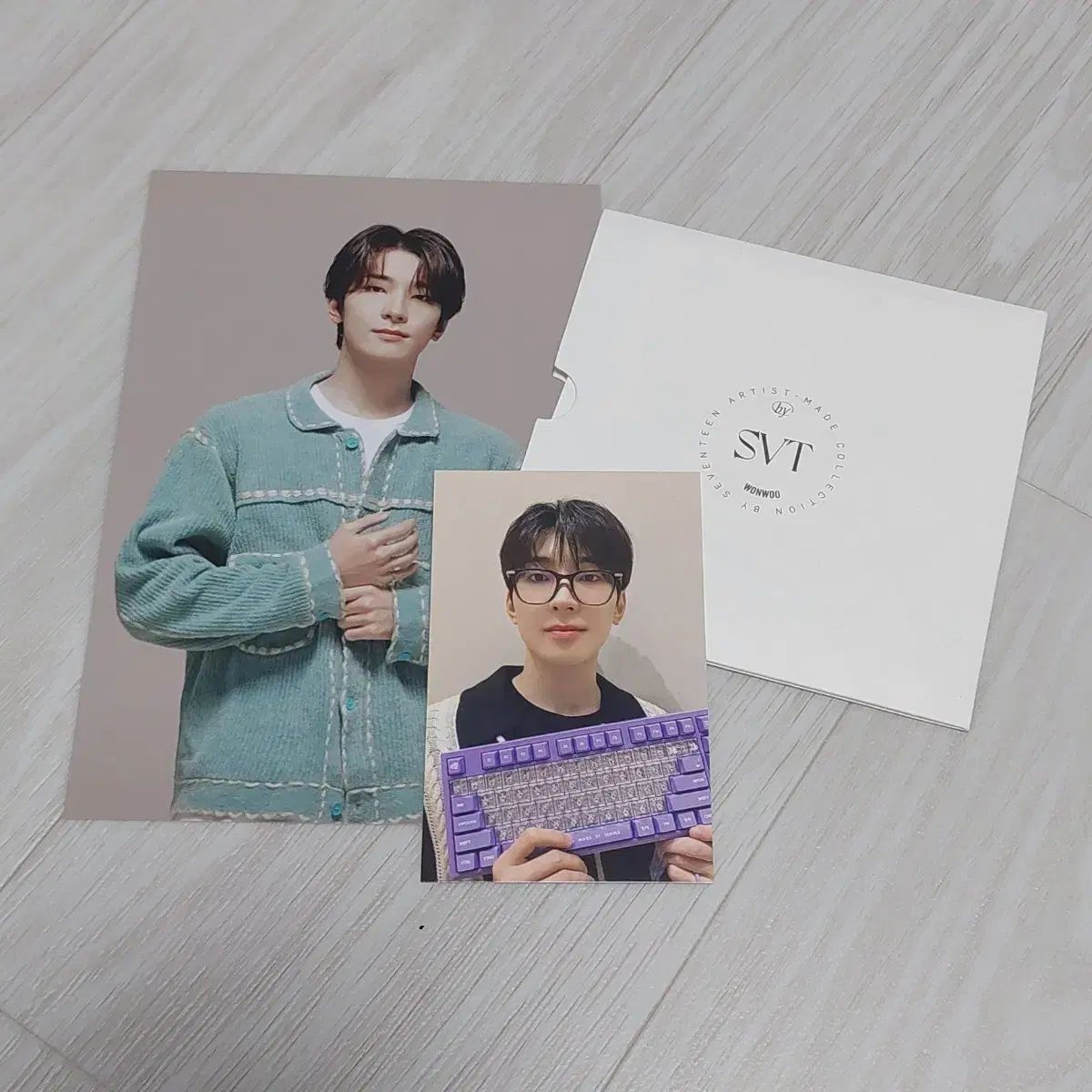 未使用 ウォヌ WONWOO アーティストメイド キーボード トレカ 未使用 ウォヌ WONWOO アーティストメイド キーボード トレカ