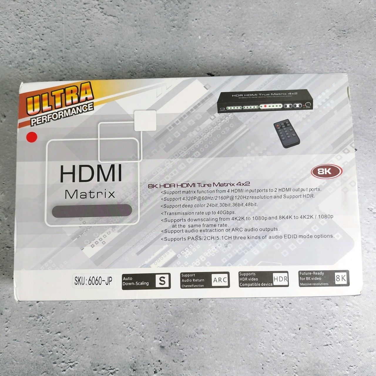 avedio links 8K HDMI2.1マトリックス4入力2出力 Amazon | 【安定版】avedio links 8K HDMIマトリックス 4入力2