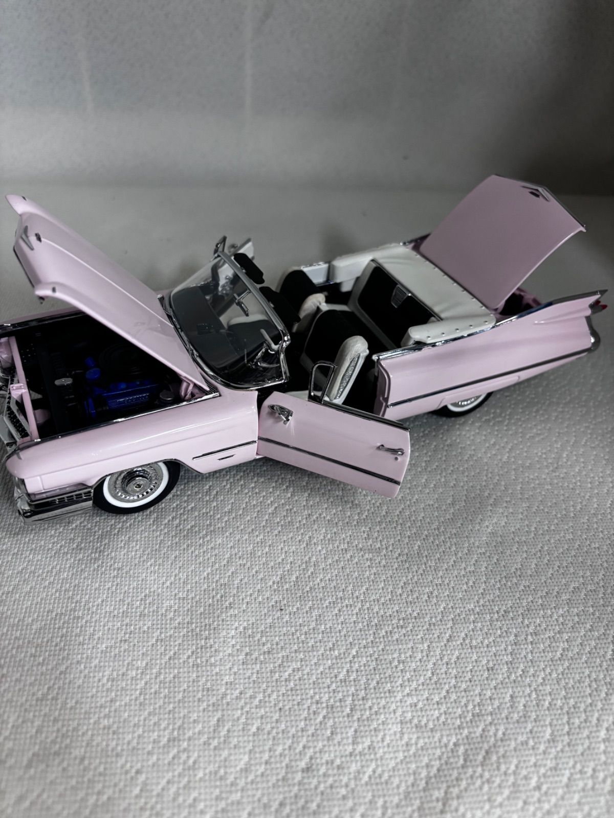 超希少　ダンバリーミント　1959　キャデラック　シリーズ62　1/24 Danbury Mint 1959 Cadillac Series 62 Diecast 1:24 Red Car | eBay