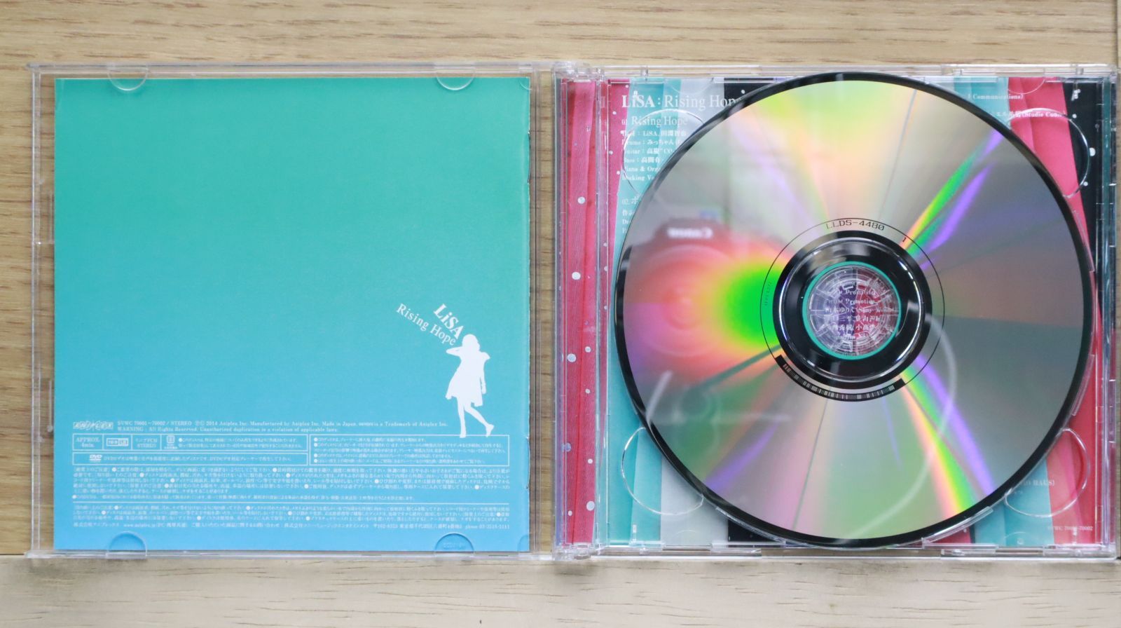 国内盤CD☆リサ/LiSA□ Rising Hope(初回生産限定盤) 【SVWC70001