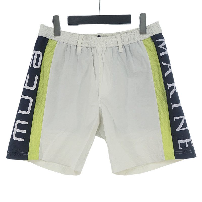 ムータ|MUTA GOLF ゴルフ サイド ライン ロゴ ショート ハーフ パンツ マルチ サイズ メンズ5