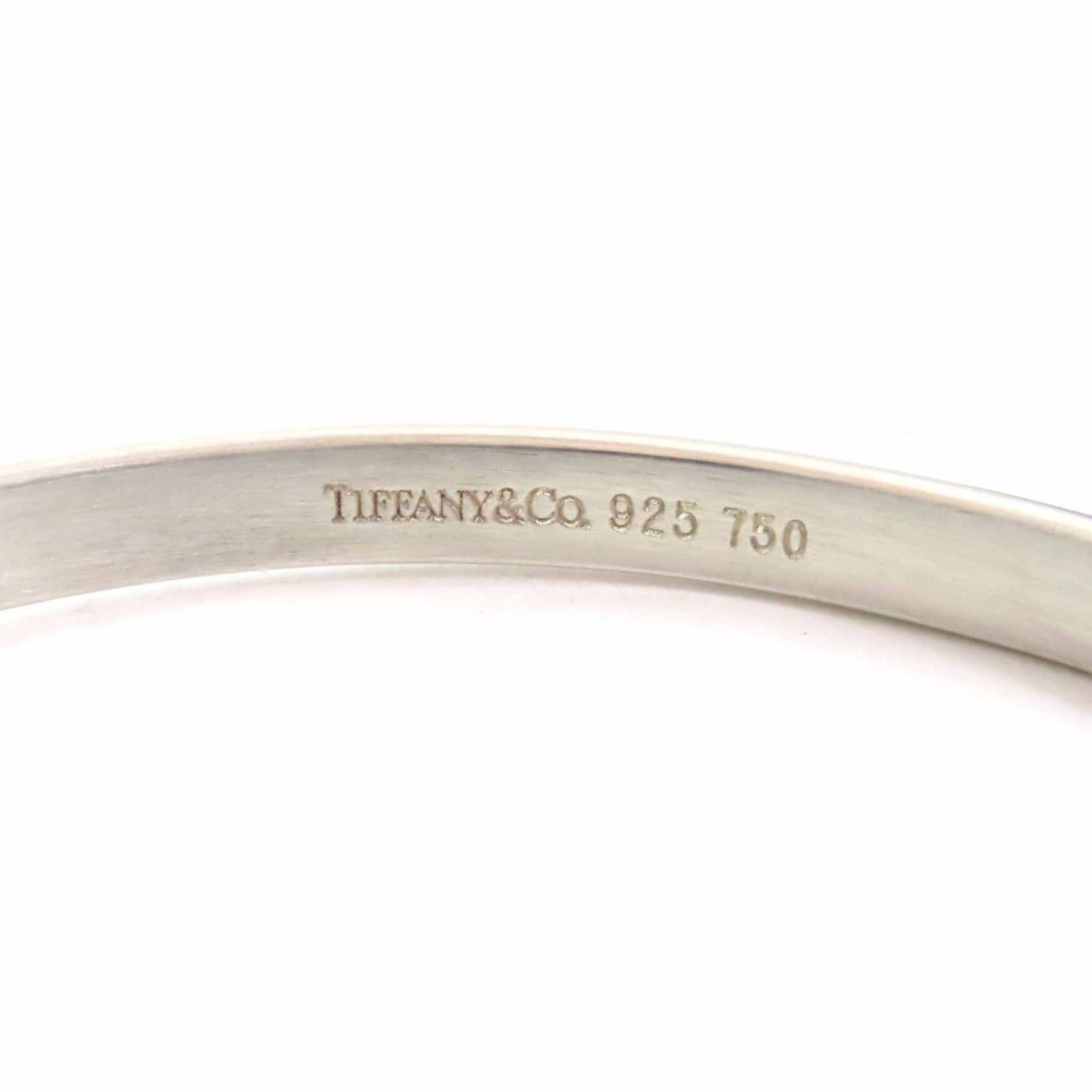 Vintage Silver&Gold Combi Bangle 750 925 Vintage Gold 750 Sterling