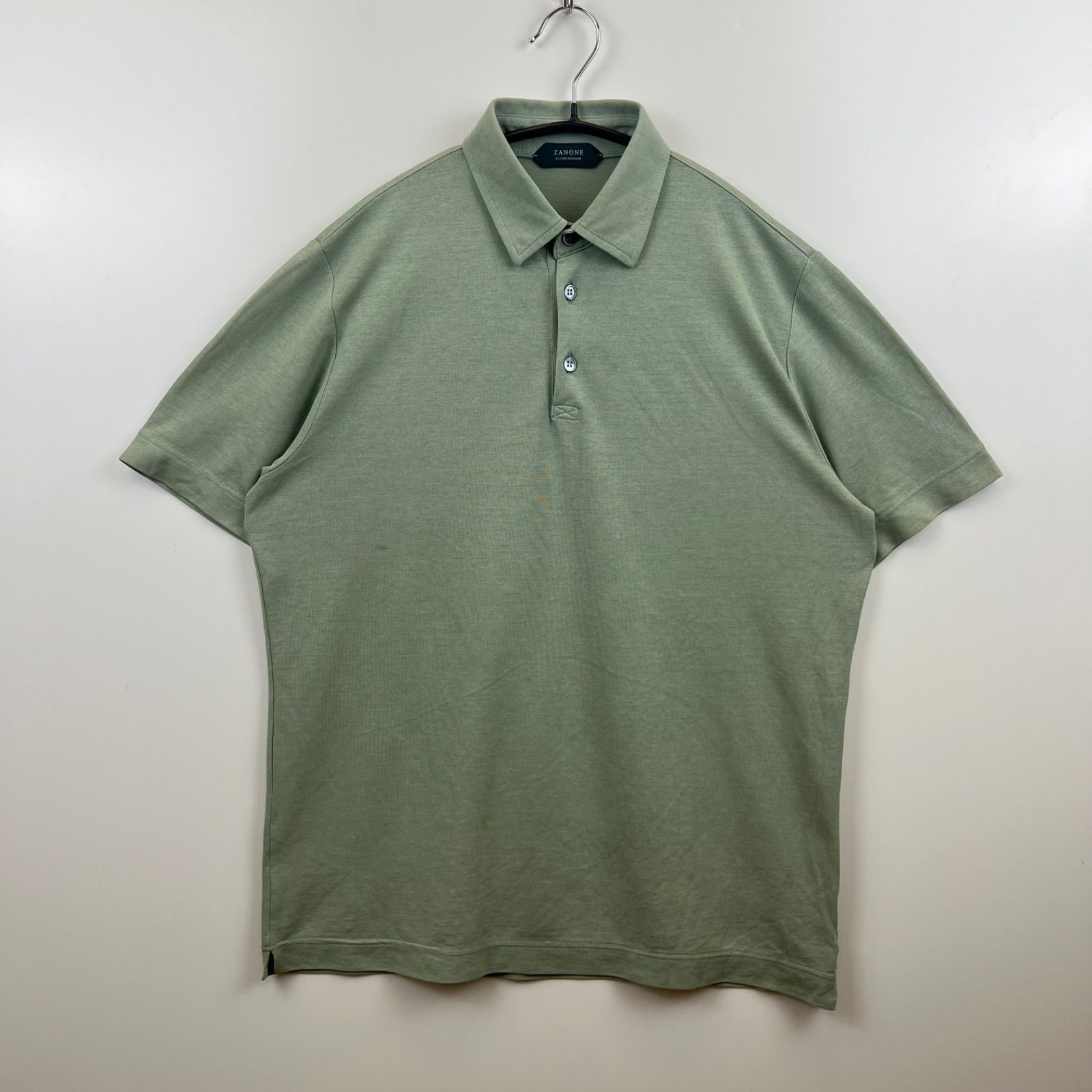 ZANONE ザノーネ　ポロシャツ　半袖　SLOWEAR 美品 ZANONE SLOWEAR italy ICE cotton polo shirts 46 M ザノーネ