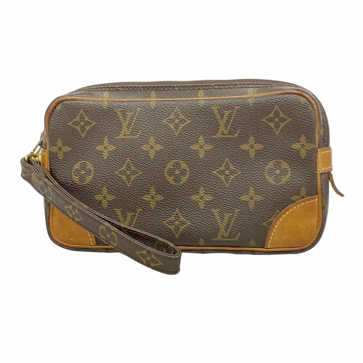 ルイヴィトン　クラッチバッグ　マルリードラゴンヌGM モノグラム　ブラウン LOUIS VUITTON ルイヴィトン モノグラム マルリードラゴンヌ