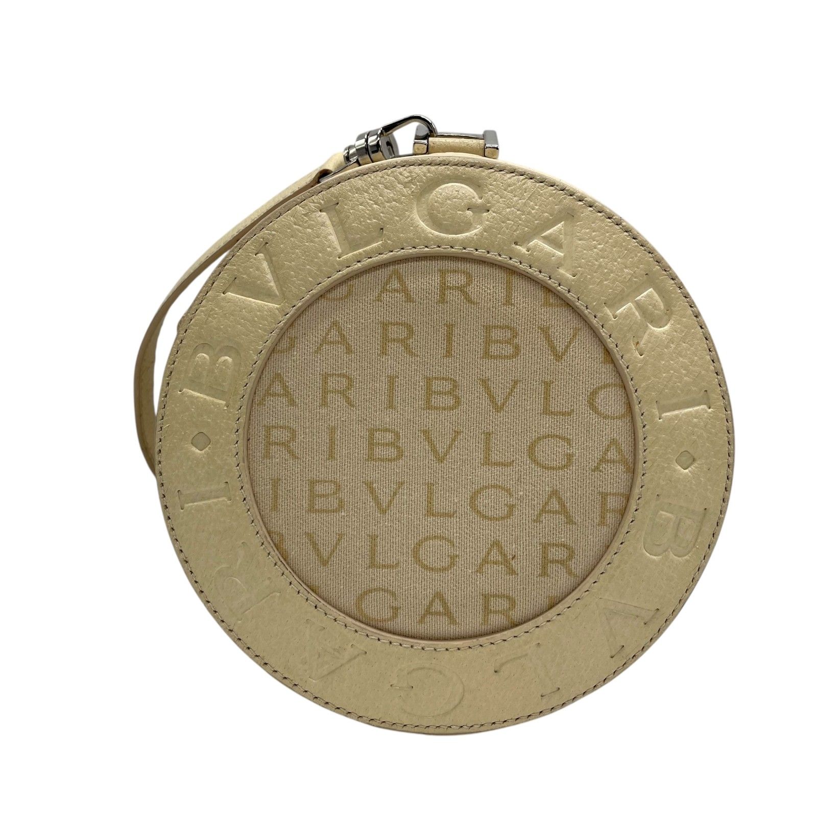 BVLGARI ブルガリ ビーゼロワン ハンドバッグ レディース ベージュ 