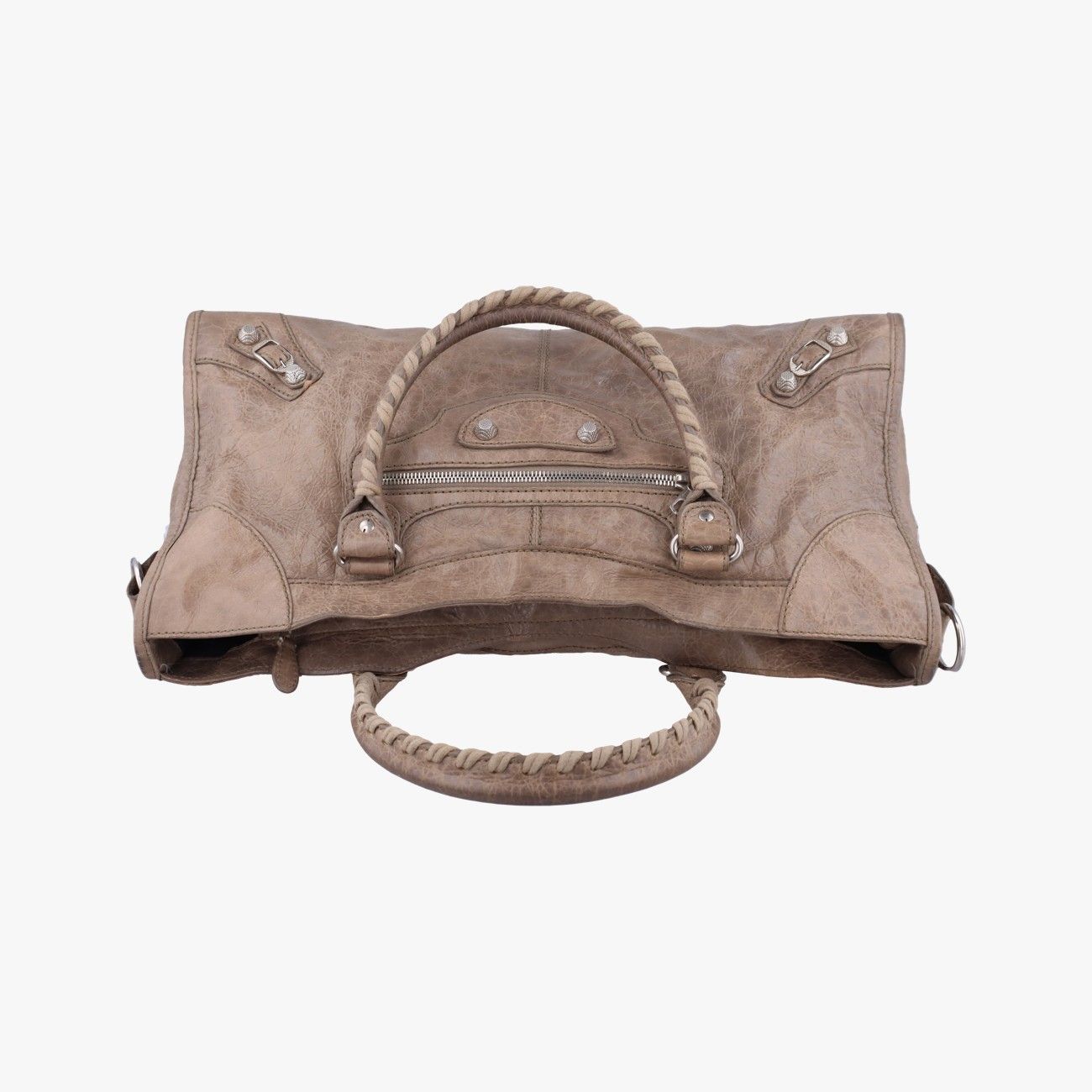 バレンシアガBalenciagaジャイアントシティブラウンラムスキン282009.2525