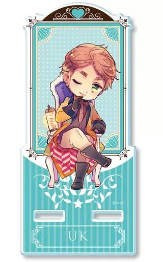 中古】スマホ・モバイルスタンド(アクリル) 05.イギリス アクリル