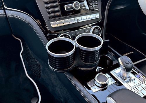 MERCEDES BENZ メルセデスベンツ SL R231 2011年～2021年 助手席側対応 ALCABO アルカボ ドリンクホルダー シルバーカップ AL-T121S
