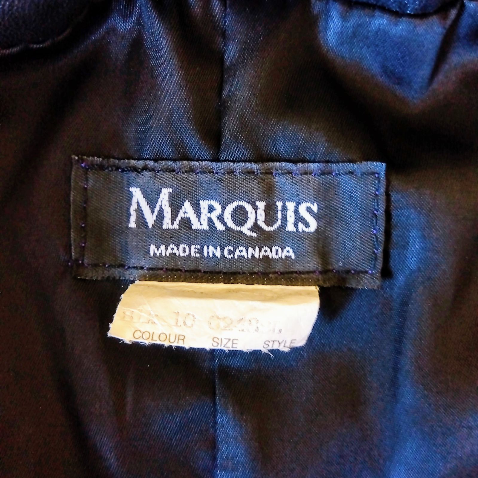 マーキース MARQUIS ライダースジャケット シングルライダース 本革 本 