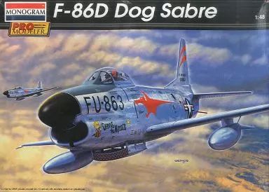 [중고] 프라모델 1/48 F-86D 도그 세이버 [85-5960]