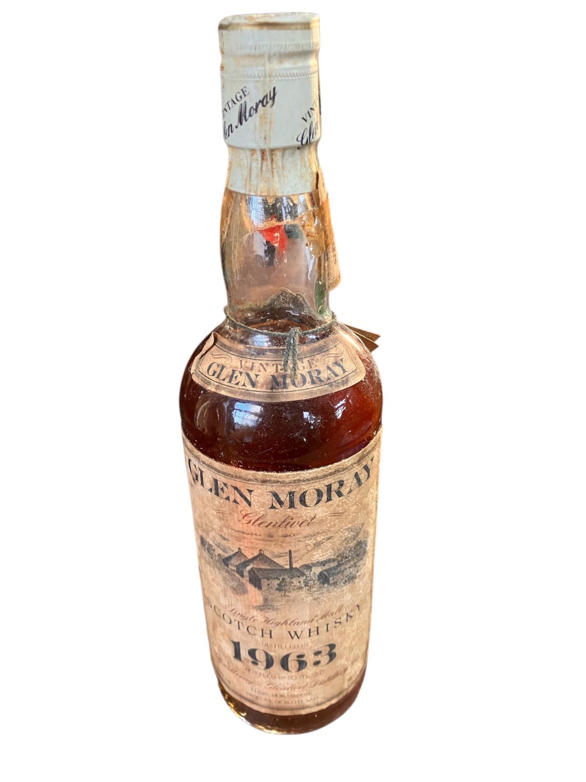 GLEN MORAY グレンマレイ1963 25年 750ml 43% 未開栓 未開栓 GLEN MORAY 1963年 グレンマレイ VINTAGE SCOTCH WHISKY