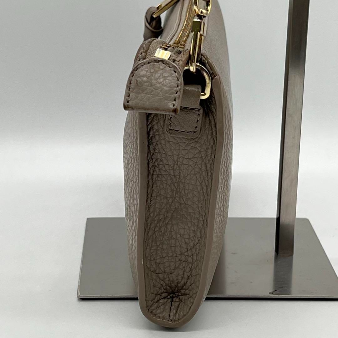 【良品】ToryBurch ポシェット サコッシュ ショルダーバッグ グレー ✨良品✨ToryBurch ポシェット サコッシュ ショルダーバッグ グレー