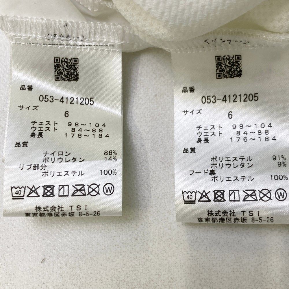 PEARLY GATES ホワイトジャケット サイズ6 サイズ：6 PEARLY GATES パーリーゲイツ 2024年モデル インナー