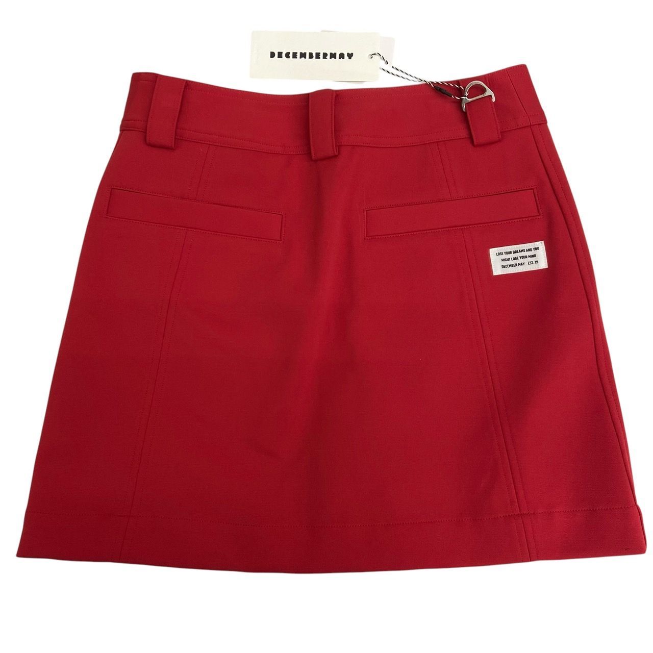 DECEMBERMAY ディセンバーメイ ミニスカート フルジップ ストレッチ