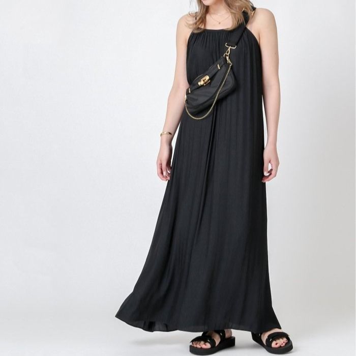 Deuxieme Classe ドゥーズィエムクラス 21040500803010 Sun Dress レディース ブラック