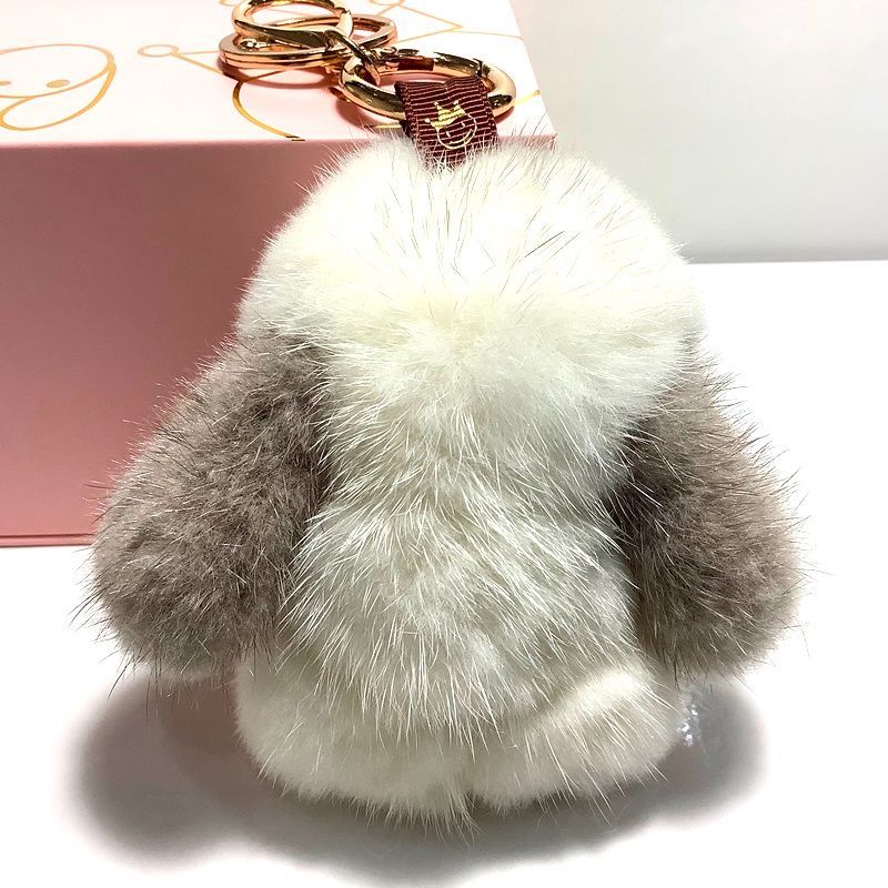 フローツ もふもふさんSS ラビット バッグチャーム【中古】KB-6449