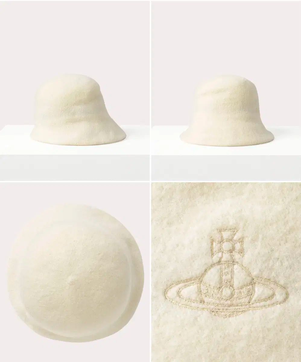 ライト VIVIENNE WESTWOOD ヴィヴィアン ウエストウッド 刺繍 ウール バケットハット