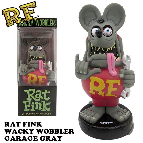 ラットフィンク ボビングヘッド ガレージ 【RAT FINK】【FUNKO】アメリカン雑貨 レア - メルカリ