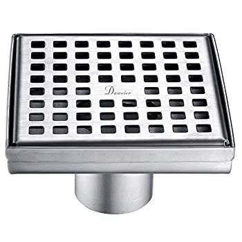 Daweier ELBE0505 シャワー排水口 ステンレススチール