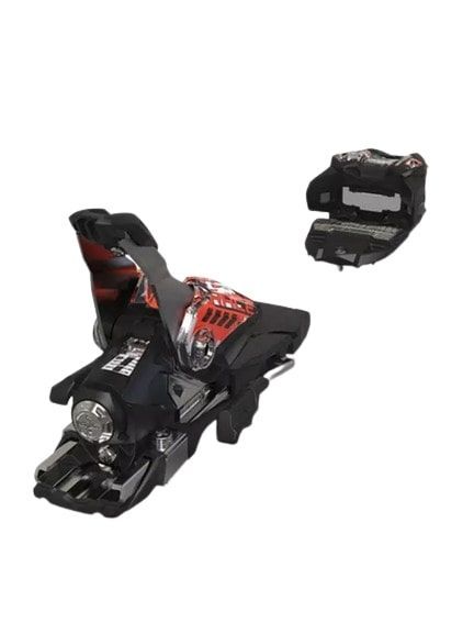 マーカー 2025-24 MARKER XCOMP12 BLK|FLO-RED スキー ビンディング ブレーキ幅70mm レースカテゴリー