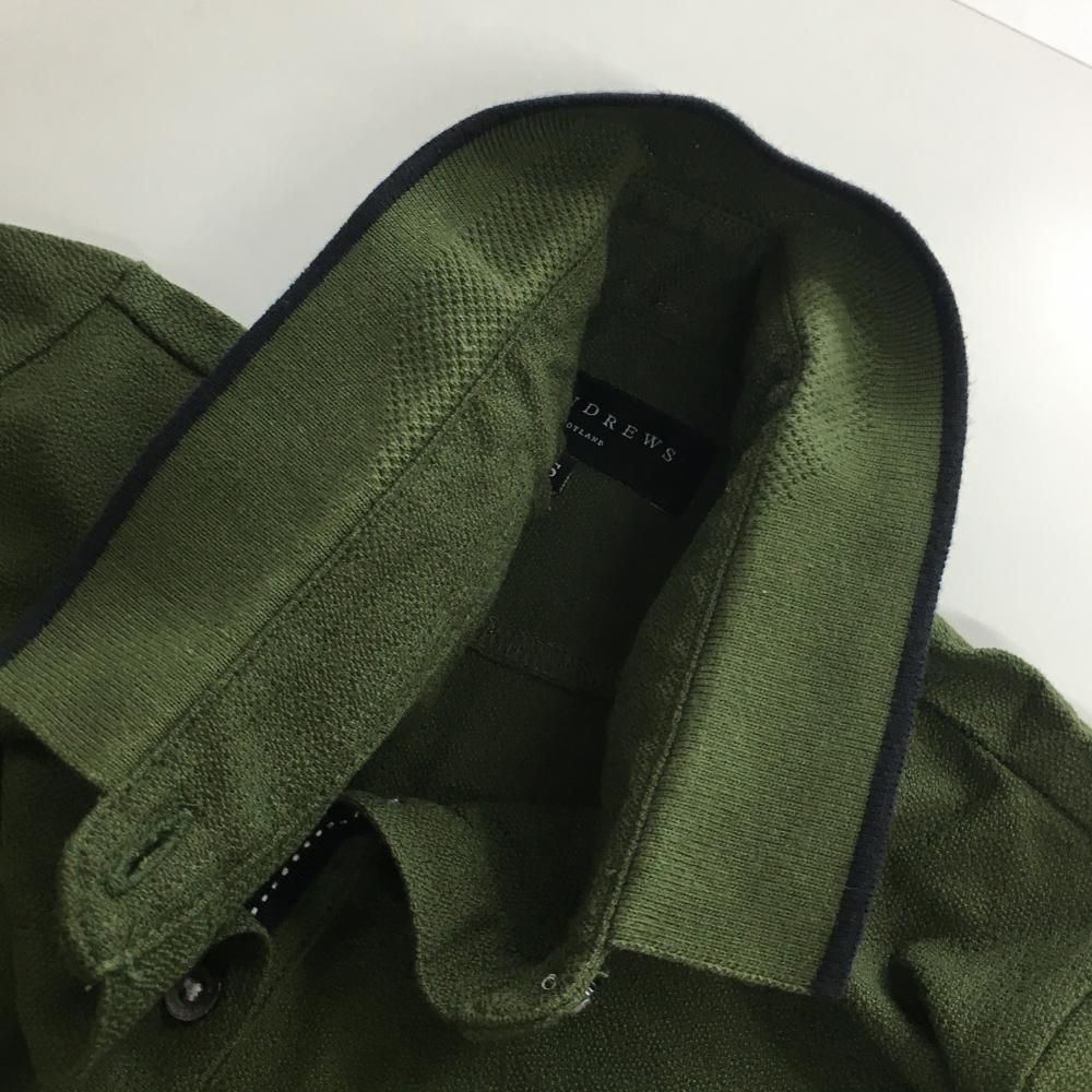 セントアンドリュース半袖ポロシャツグリーン系新品未使用LL