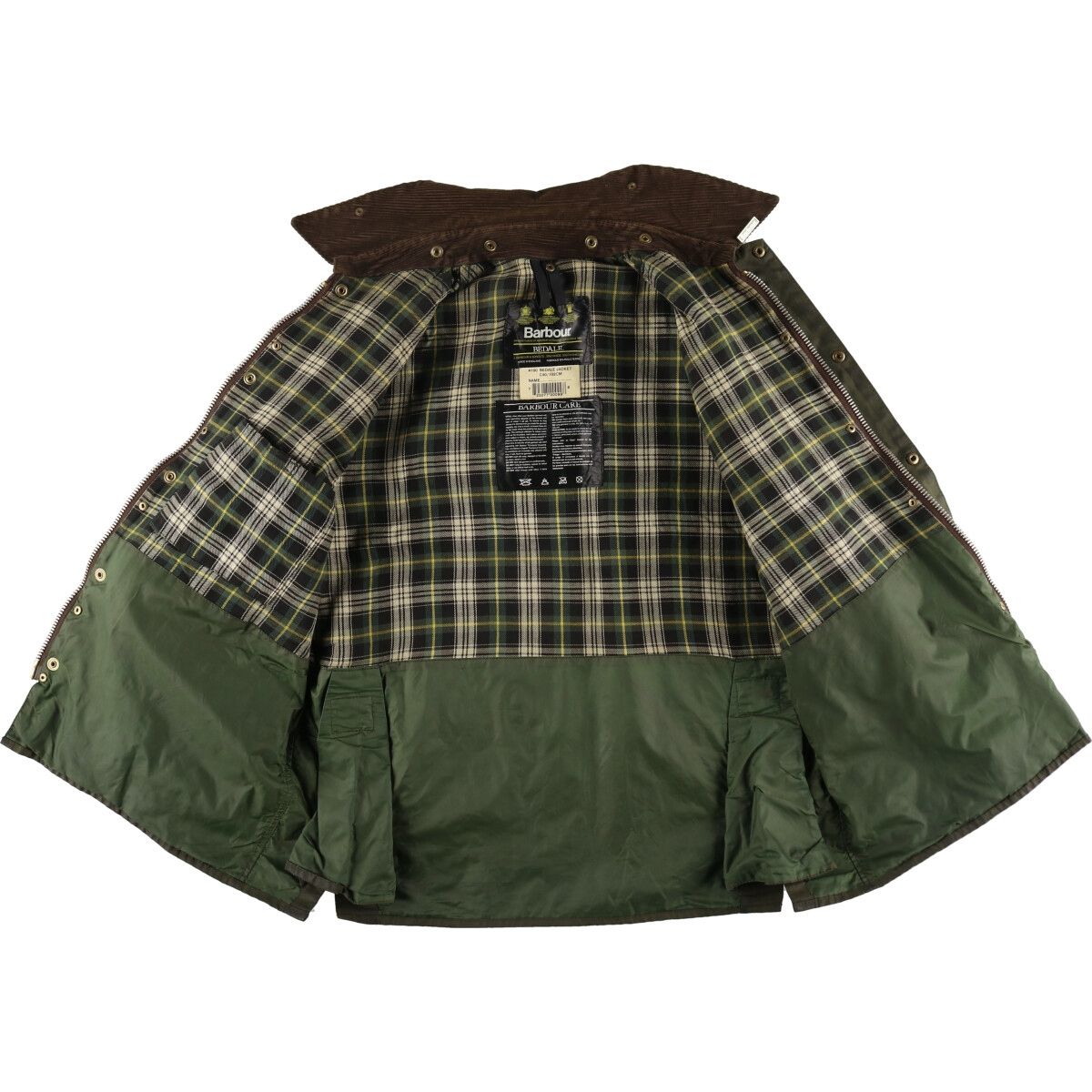 古着 90年代 バブアー Barbour BEDALE ビデイル 旧3ワラント
