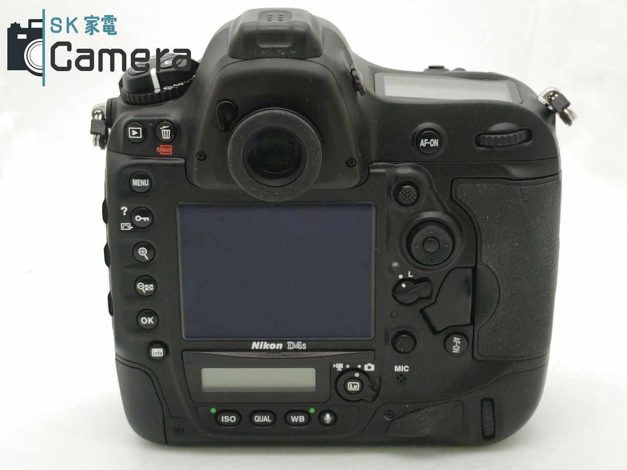 Nikon - Nikon D4s ショット数約70000回 箱 説明書 付 外観美品 ニコン XQDはOK CFはエラー 難有 Nikon D4s ショット数約70000回 箱 説明書 付 外観美品 ニコン