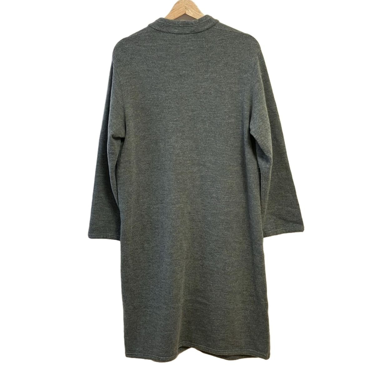 45R フォーティーファイブ アール コート サイズ2 M レディース - ブルーグリーン 長袖 ニット 秋 春