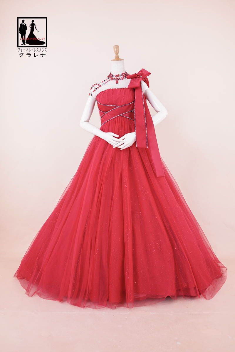 フォーマル衣装》購入 クラレナの ワンショルダー付きチョーカー  