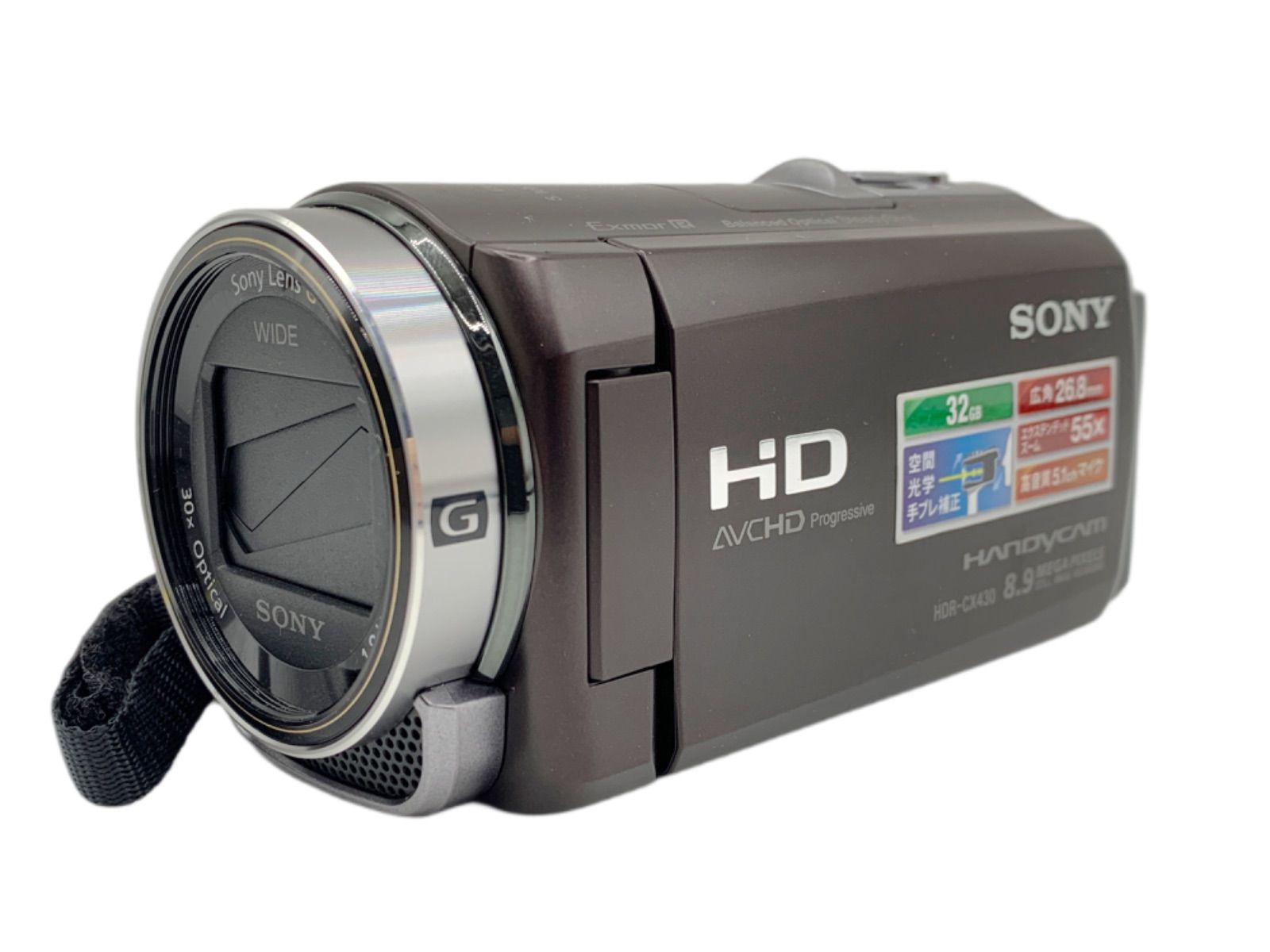 SONY ソニー HANDYCAM HDR-CX430V ビデオカメラ - ビデオカメラ