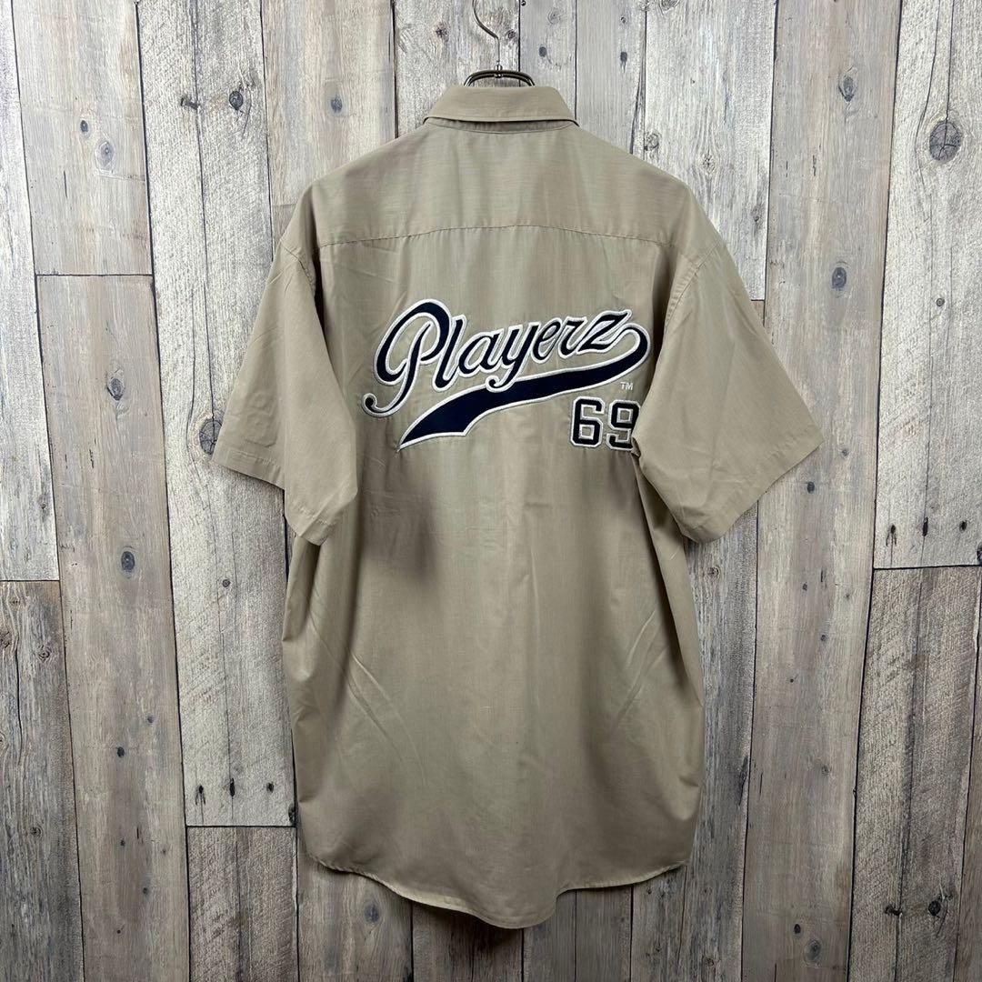 OLD PLAYERS 69 90s プレイヤーズ 半袖 ワークシャツ XL