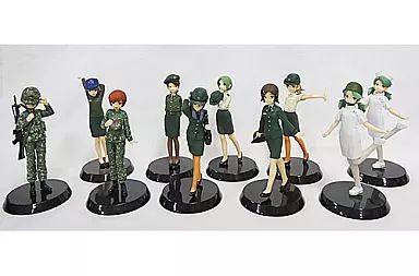 中古】トレーディングフィギュア 全10種セット 「それゆけ!女性自衛官
