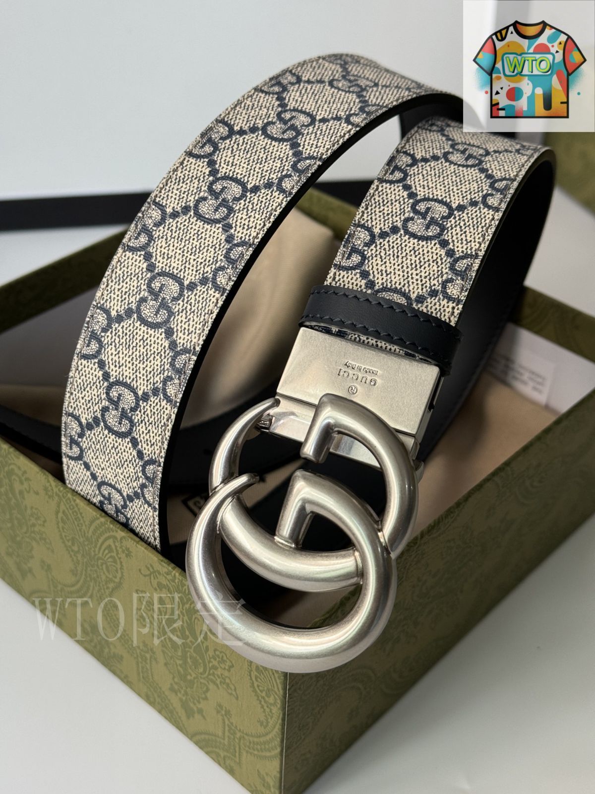 値下げ❣グッチ　 ベージュ 　レザー ベルト　ダブルGロゴ 楽天市場】グッチ GUCCI ベルト（90/36） ダブルG アイボリーx