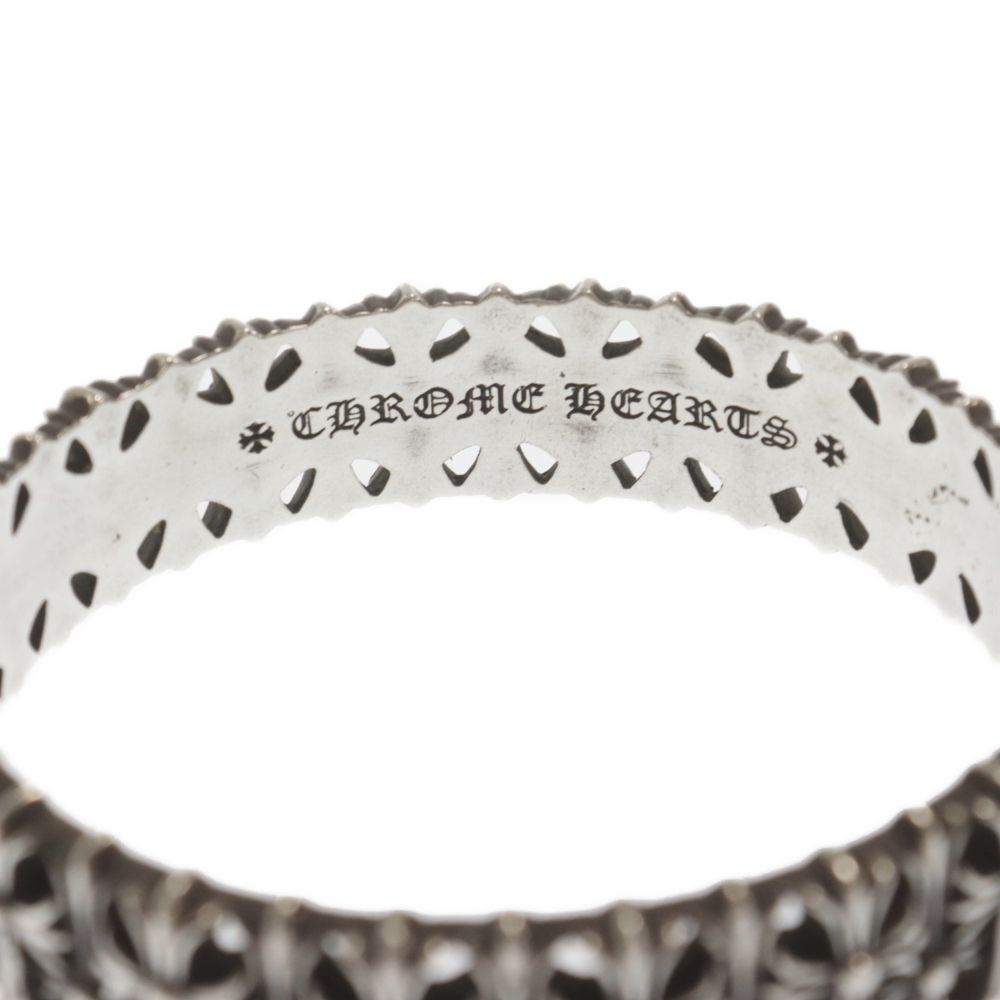 CHROME HEARTS (クロムハーツ) CEMETERY BANGLE スクエア セメタリークロス バングル シルバー