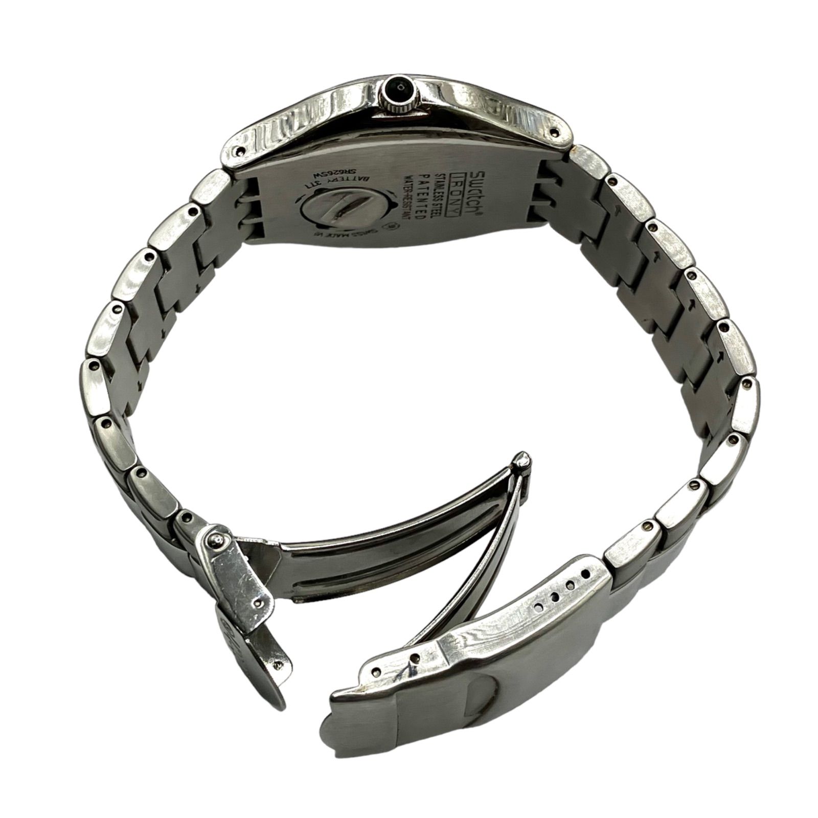 極美品⭐️ スウォッチ Swatch】 IRONY BIG HIS TENDER BLACK 