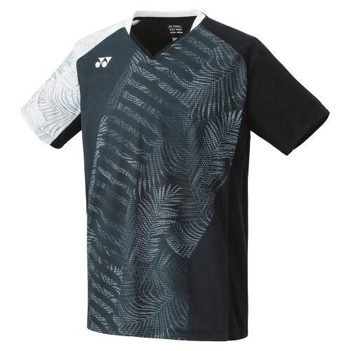 【新品・5営業日で発送】YONEX ヨネックス メンズゲームシャツ(フィットスタイル) (10543) 色 : ブラック サイズ : SS 