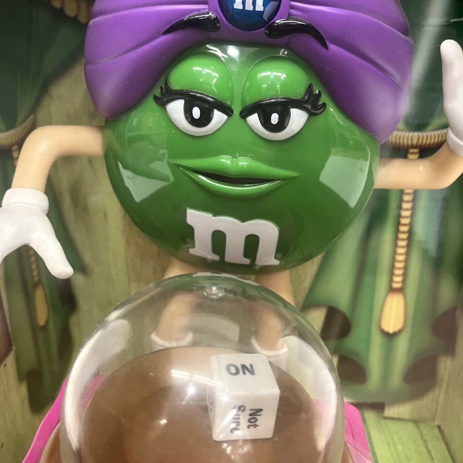 m&m's ディスペンサー グリーン フィギュア M&M's m&m's ディスペンサー グリーン フィギュア M&M's