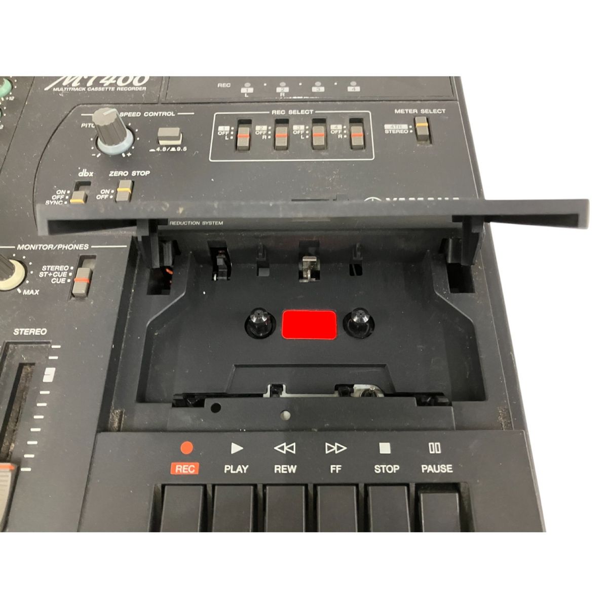 YAMAHA マルチトラックカセットレコーダー MT400 ケース付き YAMAHA マルチトラックカセットレコーダー MT400 ケース付き