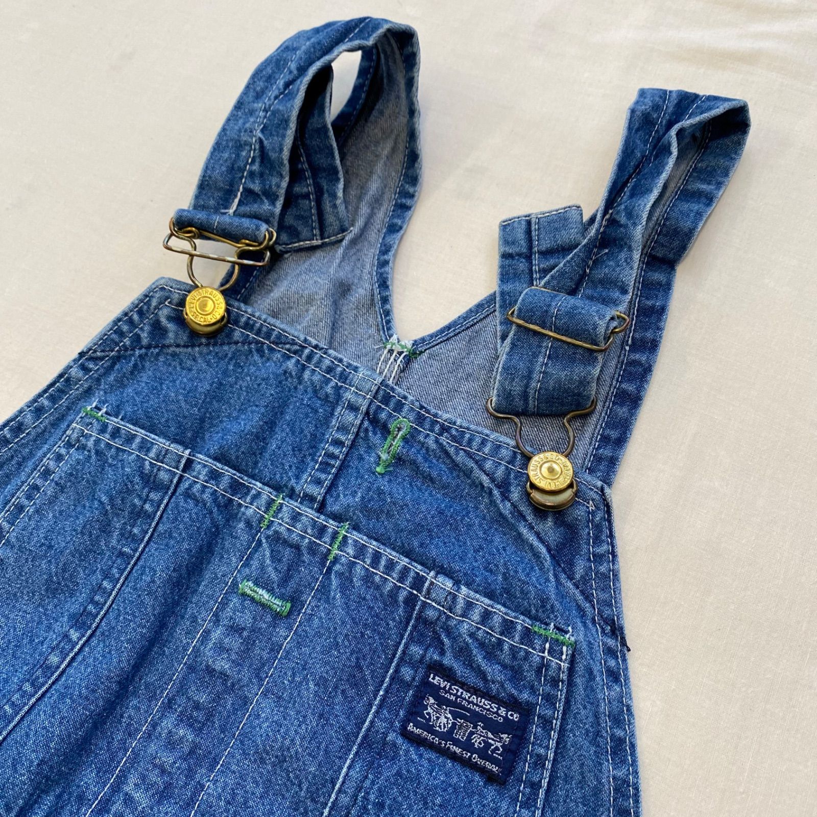 90sヴィンテージ リーバイス【LEVI’S】40s復刻デニムオーバーオール濃紺 LEVI'S リーバイス オーバーオール USED 00865-1200 ヴィンテージ 米国
