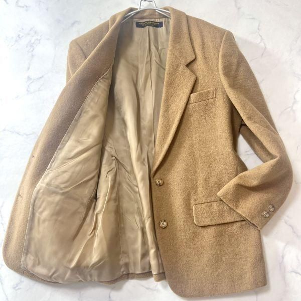 ブルックスブラザーズ キャメル100％ テーラードジャケット B1220