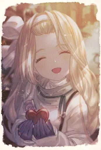 グランブルーファンタジー2018バレンタインお返しカード　⭐️ イシュミール グランブルーファンタジーバレンタインギフト amie 特設サイト