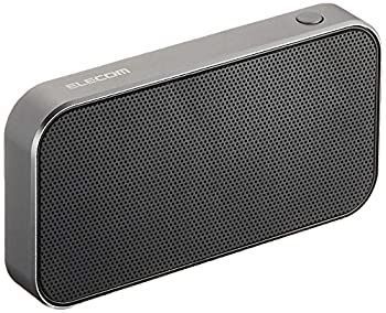 【】エレコム コンパクトワイヤレススピーカー Bluetooth対応 ブラック LBT-SPTR01AVBK