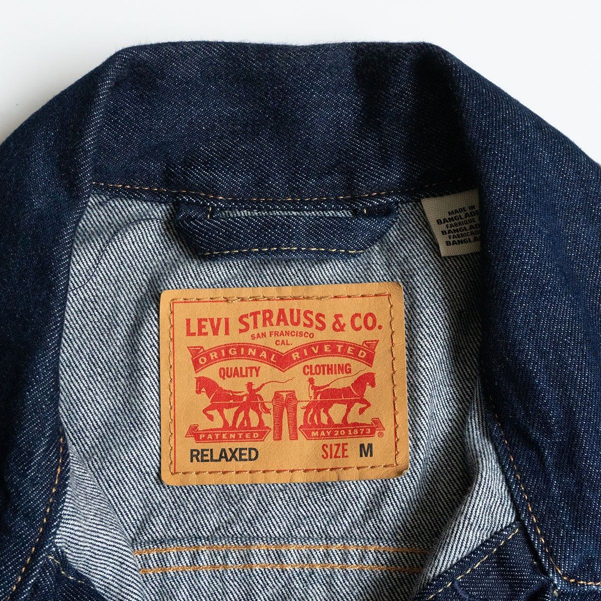 美品/濃紺】 LEVI'S PREMIUM【セカンド トラッカー デニム