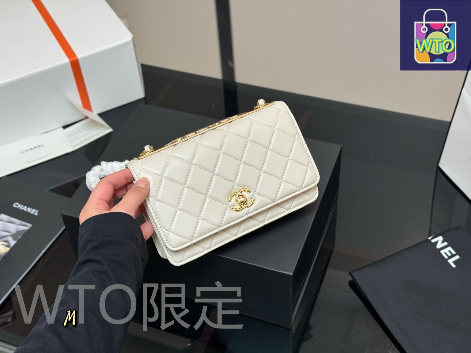 今日特価】Chanel Trendy CC WOC バッグ 19×12cm-WTO輸入 - メルカリ